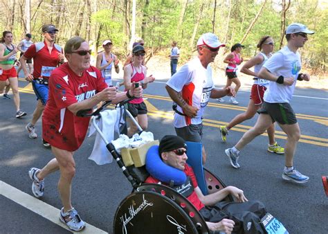 Rick Hoyt Who Became Boston Marathon Fixture With One News Page