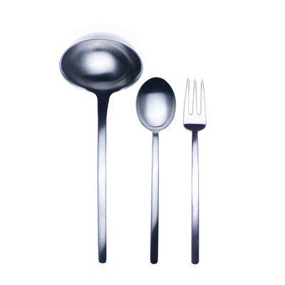 MEPRA Mepra 3 Pcs Serving Set Fork Spoon And Ladle Due Wayfair