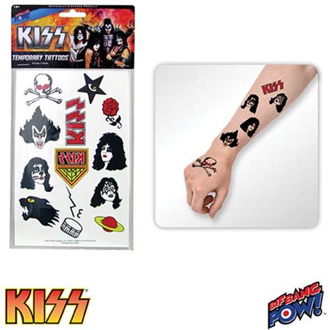 Kiss Band Icon Tattoo