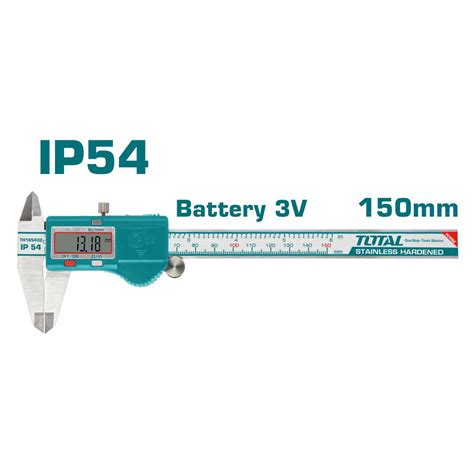 Дигитален шублер TOTAL, IP54, 150 мм - GRADO Home and Garden