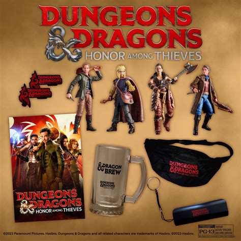 Celebrate The Release Of Dungeons Dragons Honor Among Thieves On