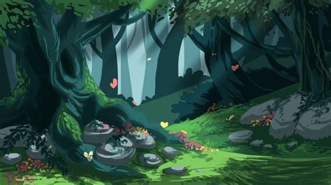 Forest Concept Art By Riverlimzhichuan On Deviantart Forest Illustration Concept Art Concept