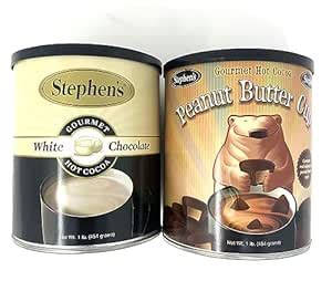 Amazon Stephen S Gourmet Hot Cocoa Variety Pack White Chocolate Oz Peanut
