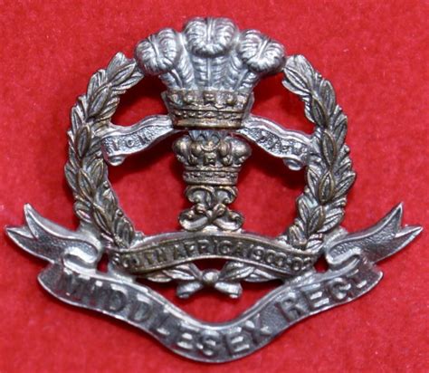 British Army Badges Th Middlesex Regt Cap Badge