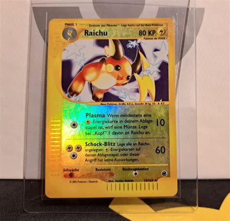 RAICHU REVERSE HOLO EXPEDITION BASE SET POKEMON KARTE 2002 Kaufen Auf