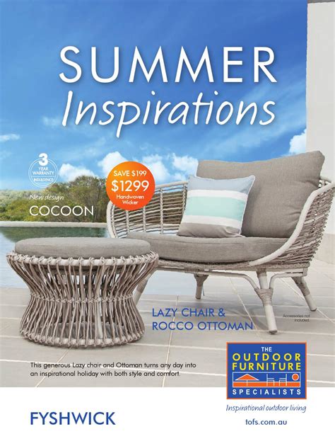 The Outdoor Furniture Specialists - Fyshwick. Summer Inspirations Catalogue by TOFS: The Outdoor ...