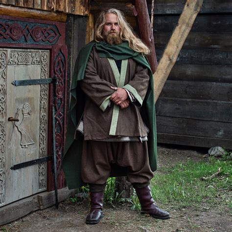 Viking Cloak Green Grimfrost