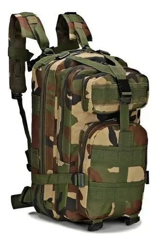 Mochila táctica Assault Military 30 l Woodland MercadoLibre