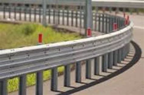 Mild Steel Silver Crash Barrier For Road Safety X X Mm At Rs