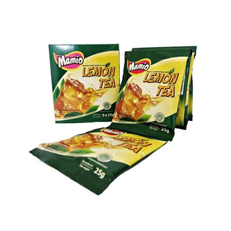 Jual Mamio Lemon Tea Lemon Tea Powder Shopee Indonesia