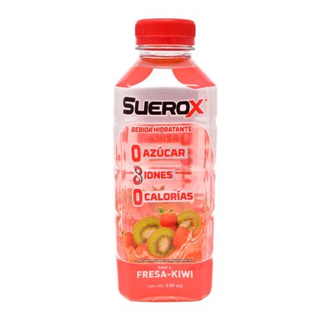 Bebida Hidratante Sabor Kiwi Fresa Suerox 630 Ml