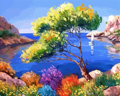 Nature Coast Oil Painting - Free image on Pixabay