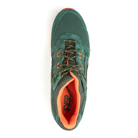 Asics // Gel-Lyte III // Dark Green + Orange (US: 9) - ASICS ...