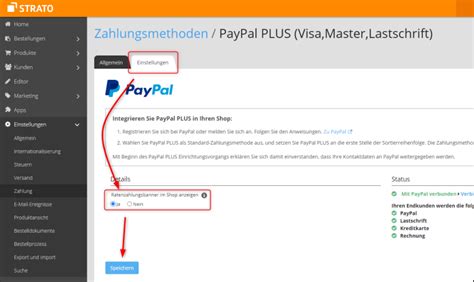 Zahlungsmethode Paypal Im Webshop Now Strato