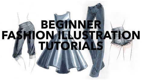 Fashion Illustration Tutorials Beginner Youtube