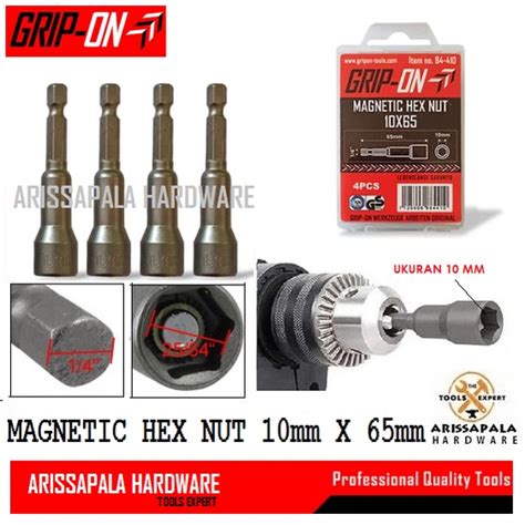 Jual Mata Bor Roofing Mata Sok Baut Baja Ringan Magnetic Hex Nut Socket