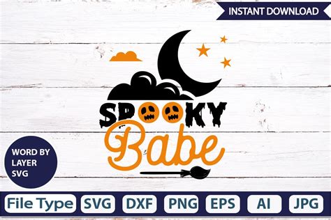 Spooky Babe SVG Cut File Graphic By GraphicPicker Creative Fabrica