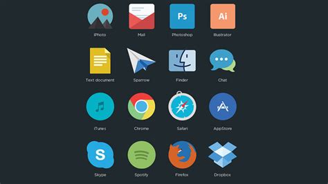 35 Beautiful Free Flat Icons Sets That You Can Use