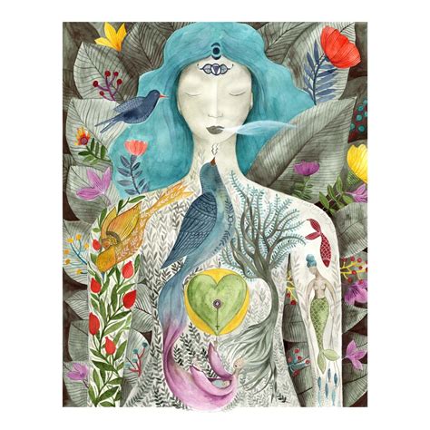 Speaking The Truth Art Print Of My Original Watercolor Painting