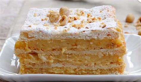 Millefeuille à la crème pâtissière facile Tout A Savoir