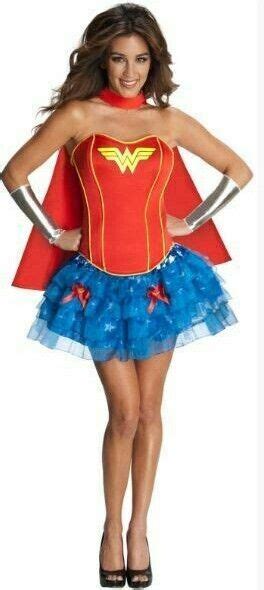 Wonder Woman Sexy Costume Size Large By Secret Wishes Ebay