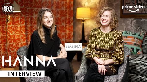 Hanna Season 3 Interviews - Esmé Creed-Miles, Mireille Enos, Dermot ...