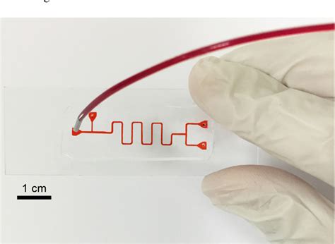 Figure From Rapid Fabrication Of Microfluidic Pdms Devices From