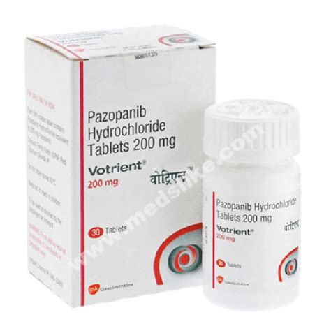 Votrient 200 mg : Pazopanib Side Effects, Uses | Medslike