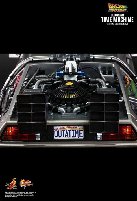 Back To The Future Hot Toys MMS260 Delorean Time Machine Part 1 1 6 Scale