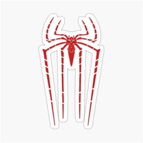 "TASM1 Spider Logo Emblem Red" Sticker for Sale by DanielSP123 | Redbubble