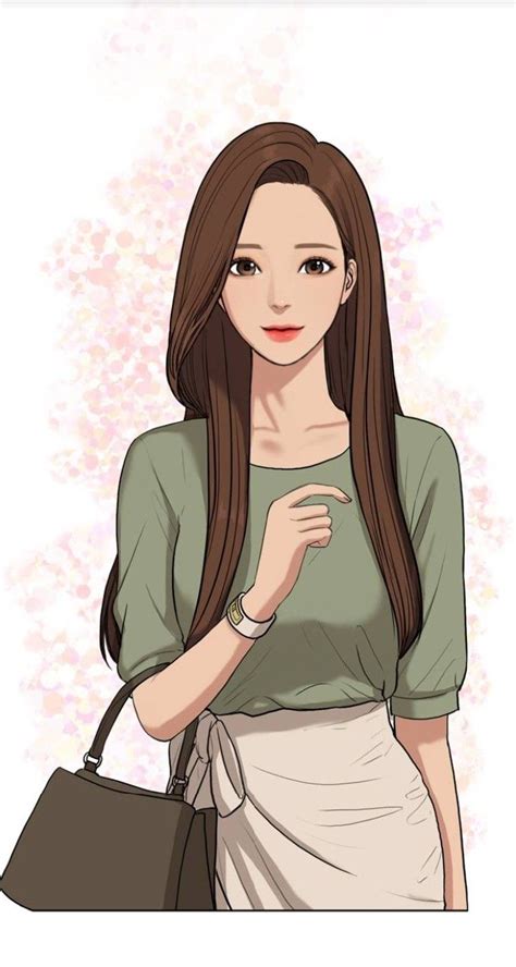 Jugyeong Lim True Beauty Webtoon Gadis Animasi Ilustrasi Orang