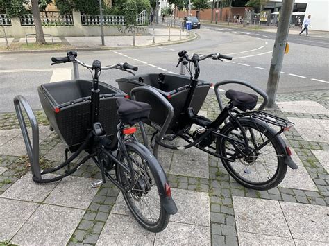 Parken Lastenfahrrad Kindertransport De