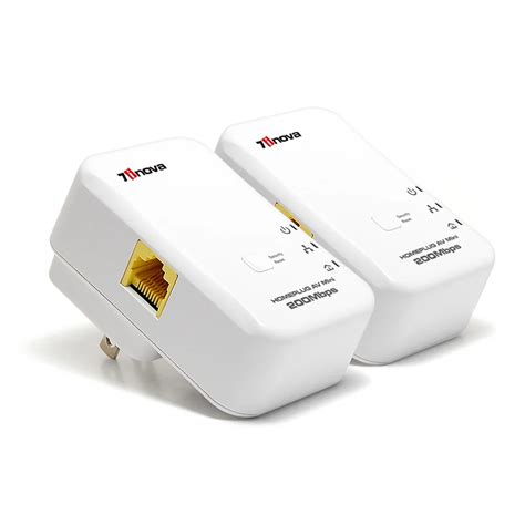 Inova Adaptateur Cpl Ethernet Av Kit De D Marrage Homeplug Av Cave