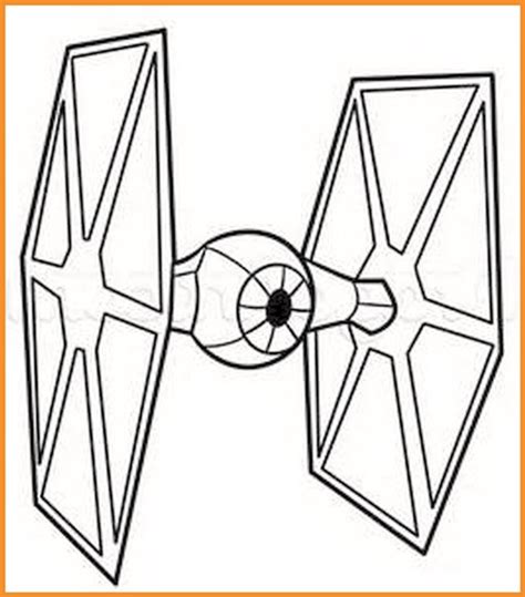 Star Wars Tie Fighter Drawing at GetDrawings | Free download