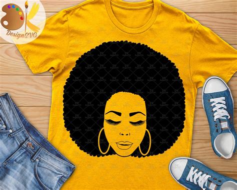 Black Woman Bundle Svg Afro Woman Svg Black Girl Magic Svg Etsy