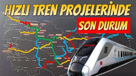 Hızlı Tren Projelerinde Son Durum Ocak 2022 YouTube