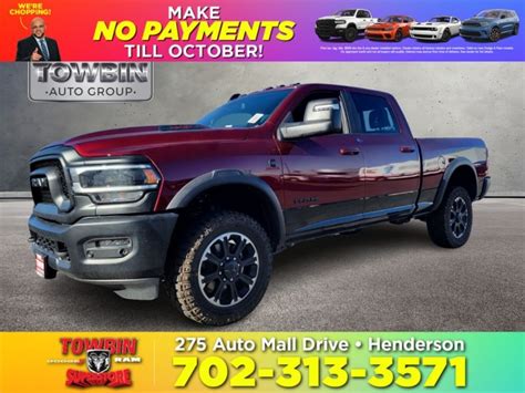 New 2024 RAM 2500 Rebel Crew Cab in Henderson #R36361 | Towbin Dodge