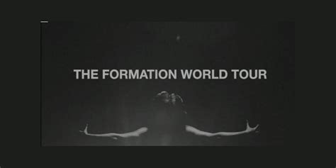 Beyoncé Formation Tour Details Revealed - Parle Mag