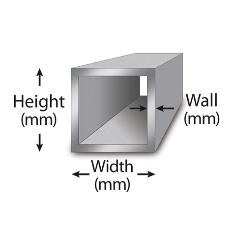 Metric 6060 Aluminum Square Tube | Metric Metal