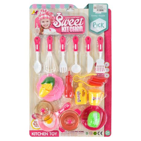 Juego De Cocina Infantil Piezas El Clon