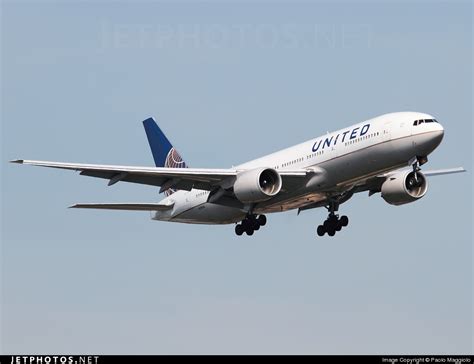 N781UA Boeing 777 222 United Airlines Paolo Maggiolo JetPhotos