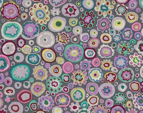 PAPERWEIGHT Grey PWGP020 Kaffe Fassett Fabric Free Spirit Fabrics