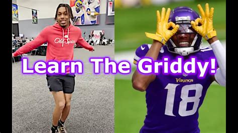 Justin Jefferson And Jamarr Chase Teach How To Do The Griddy Youtube