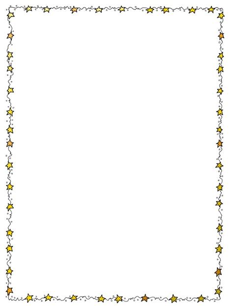 Free Star Page Borders Download Free Star Page Borders Png Images