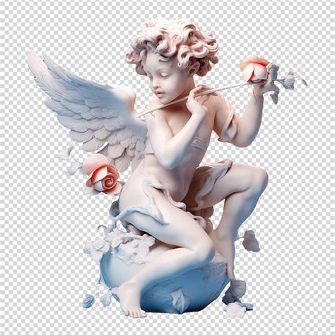 Cupido Isolado Em Fundo Transparente Png PSD Premium