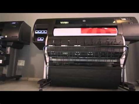 Hp Designjet T Production Printer Youtube