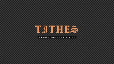 Easter Xxiv Title Overlay Tithes Thanks For Your Giving Visual Revival