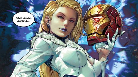 Emma Frost Joins The Cast Of Invincible Iron Man In April GamesRadar