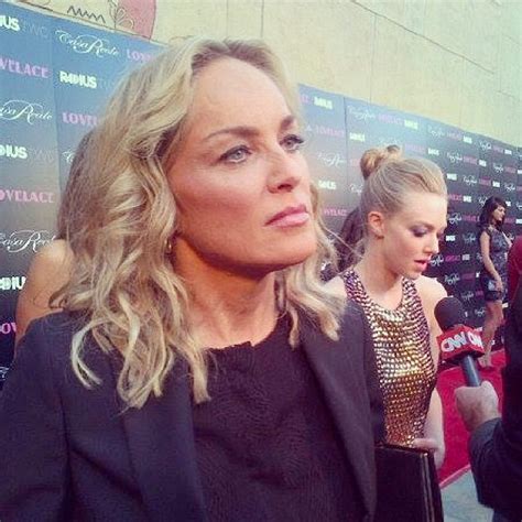 Sharon Stone Reveals Ice Water Beauty Secret