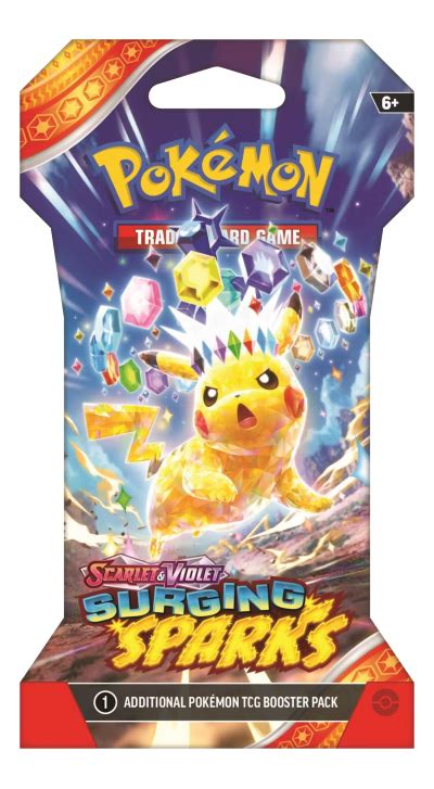 Pokemon Scarlet Violet Surging Sparks Sleeved Booster 144ct Case